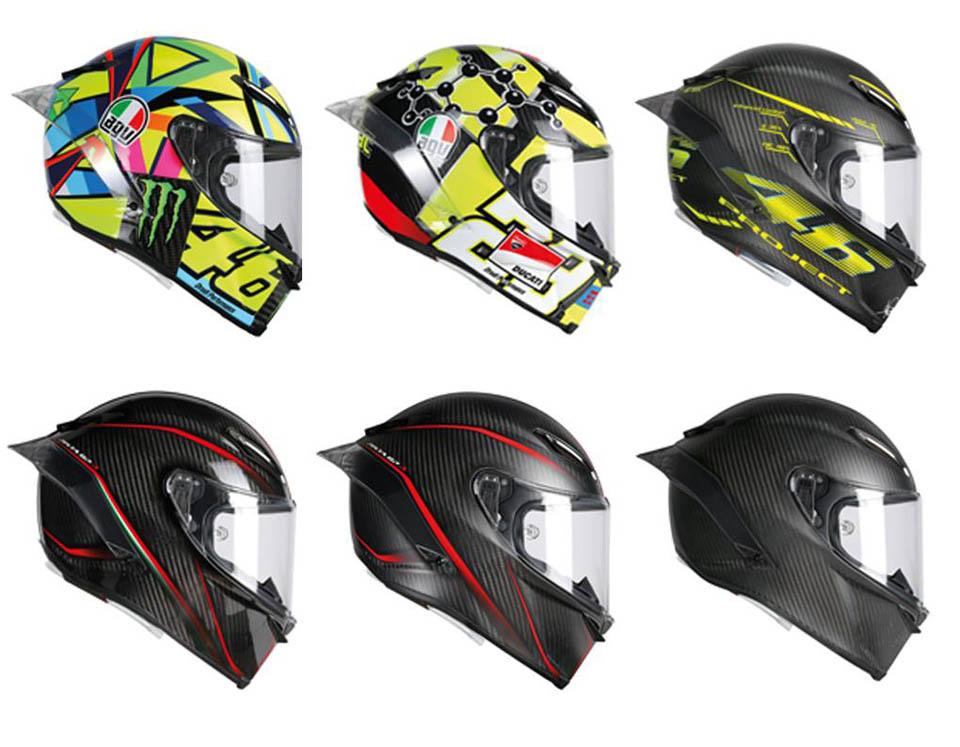 2017 AGV PISTA GP R AGV CORSA R