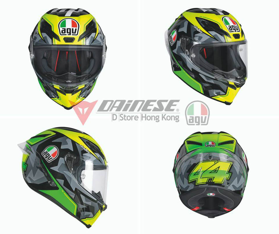2017 AGV PISTA GP R AGV CORSA R