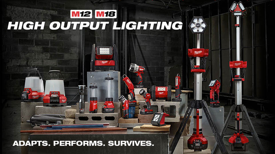 2017 MILWAUKEE M18 RADIUS LED