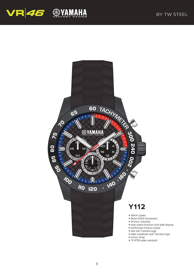 2017 YAMAHA x TW STEEL WATCH COLLECTION VR46