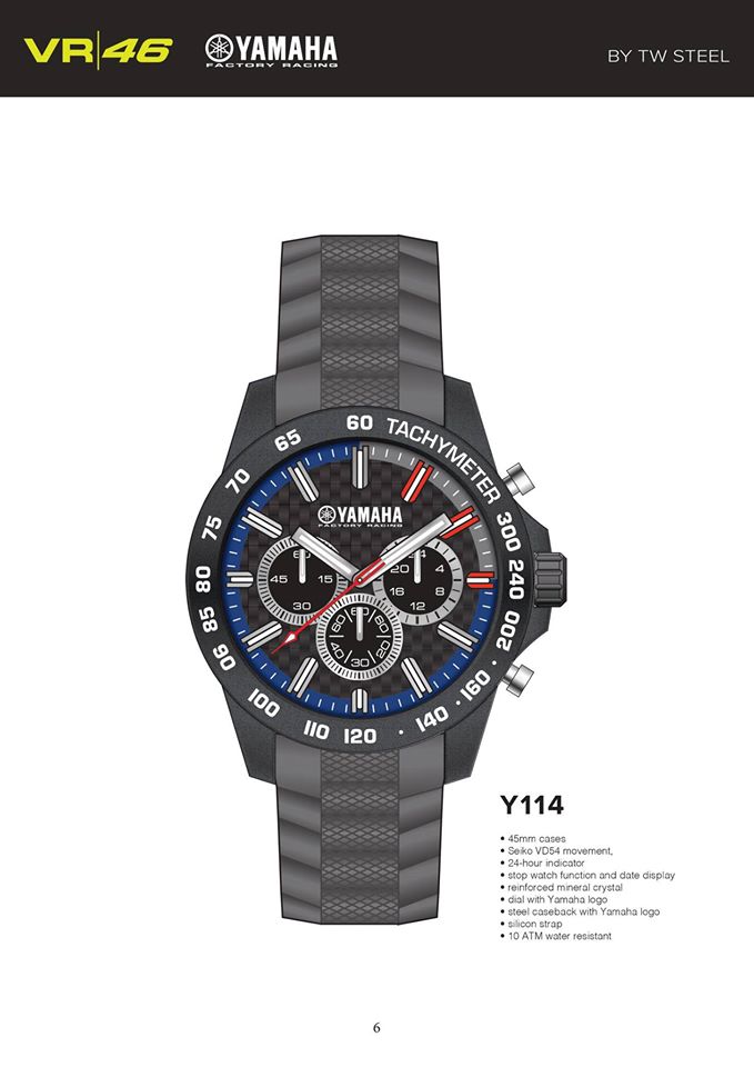 2017 YAMAHA x TW STEEL WATCH COLLECTION VR46