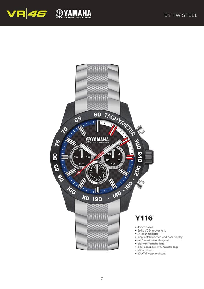 2017 YAMAHA x TW STEEL WATCH COLLECTION VR46