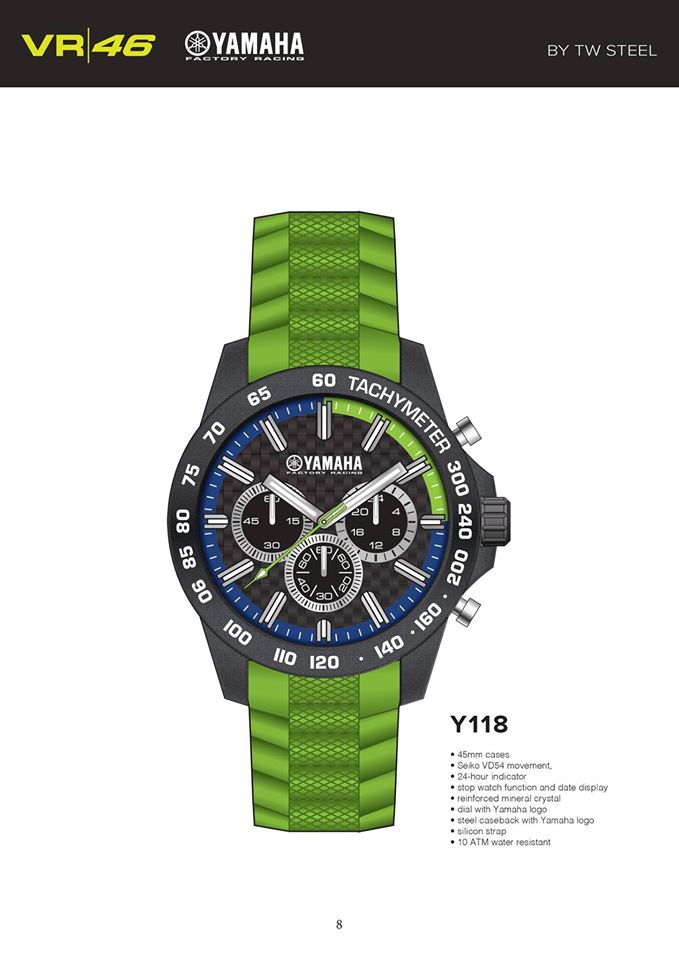 2017 YAMAHA x TW STEEL WATCH COLLECTION VR46