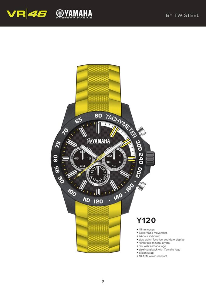 2017 YAMAHA x TW STEEL WATCH COLLECTION VR46