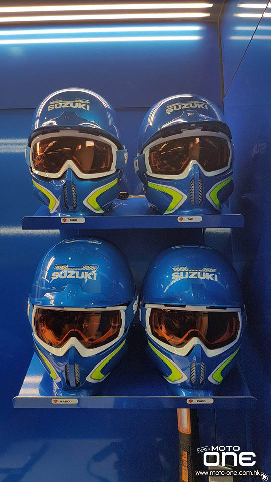 2017 MOTOGP TEAM HELMETS