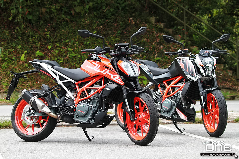 2017 2016 KTM 390 DUKE