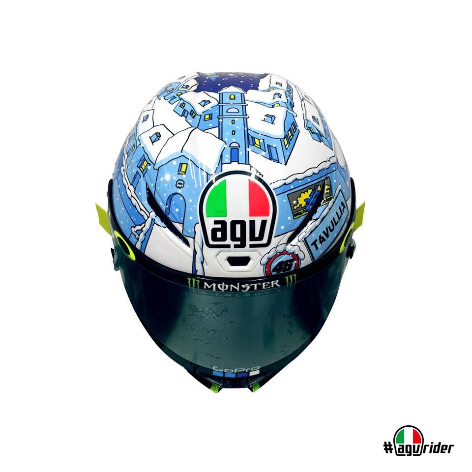 2017 AGV PISTA GP R WINTER TEST