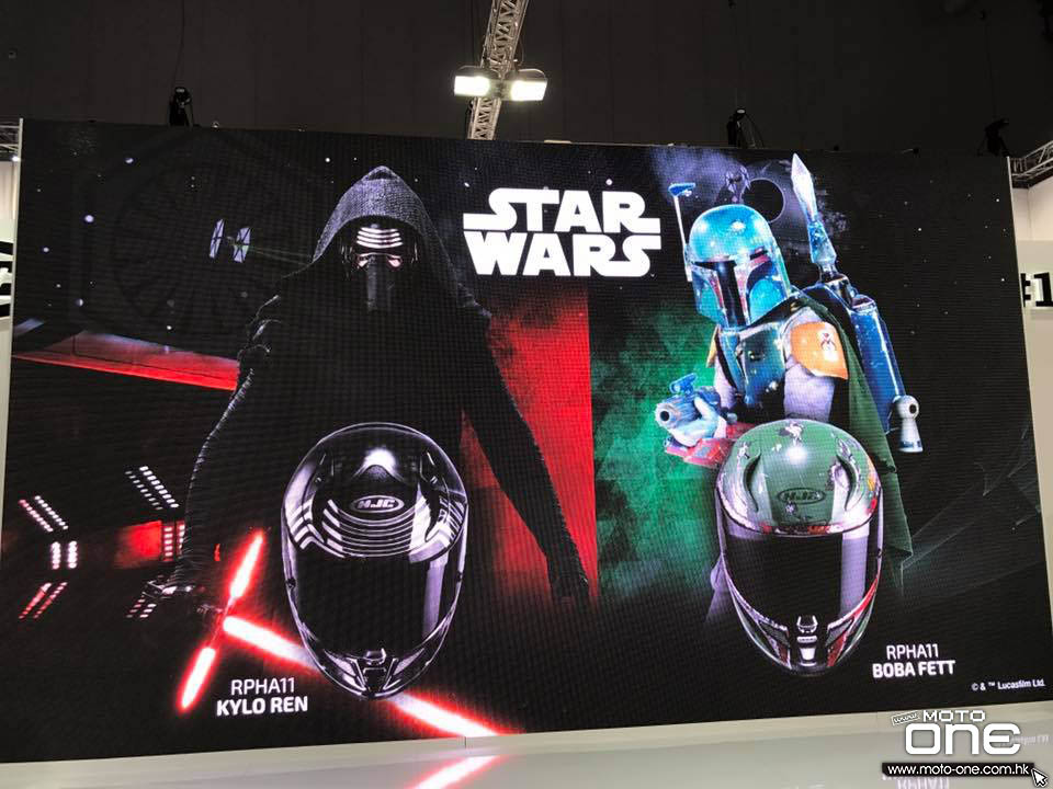 2017 HJC RPHA11 KYLO REN BOBA FETT