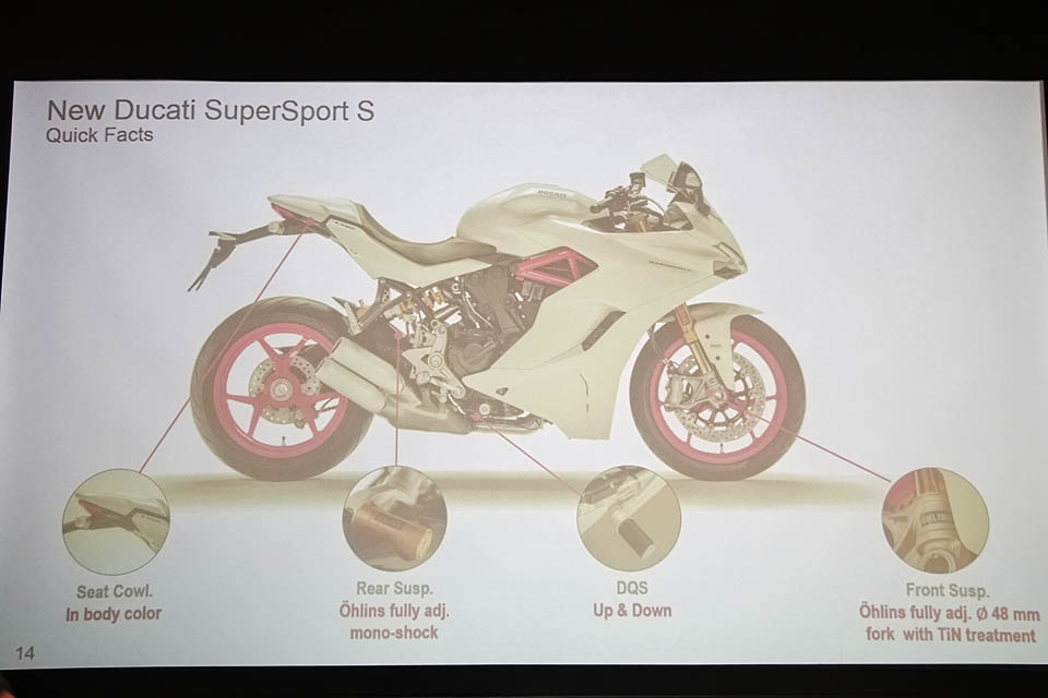 2017 DUCATI SUPERSPORT S