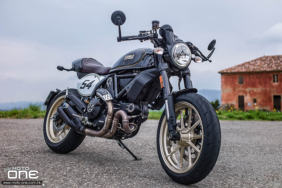 2017 Ducati Scrambler Cafe Racer Simon Kwan