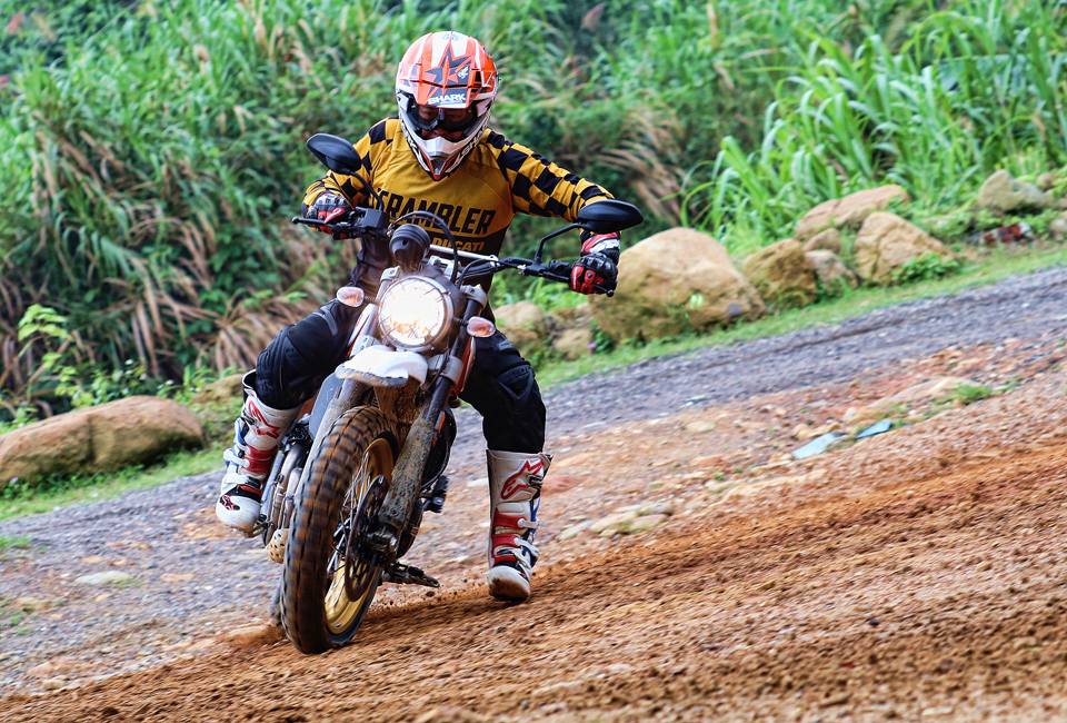 DUCATI SCRAMBLER DESERT SLED