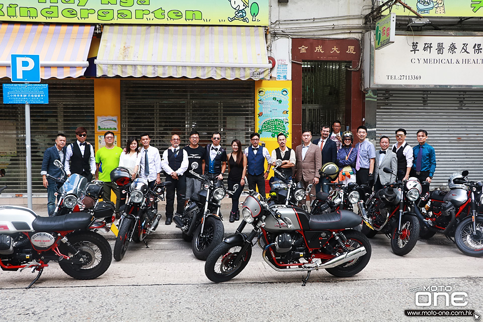 2017 Gentleman Ride MOTO GUZZI HK
