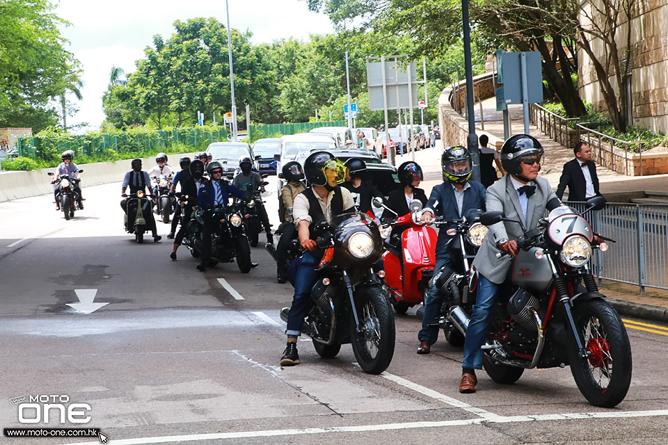 2017 Gentleman Ride MOTO GUZZI HK