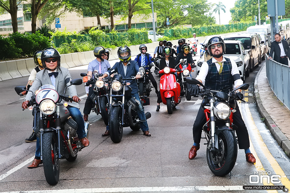2017 Gentleman Ride MOTO GUZZI HK