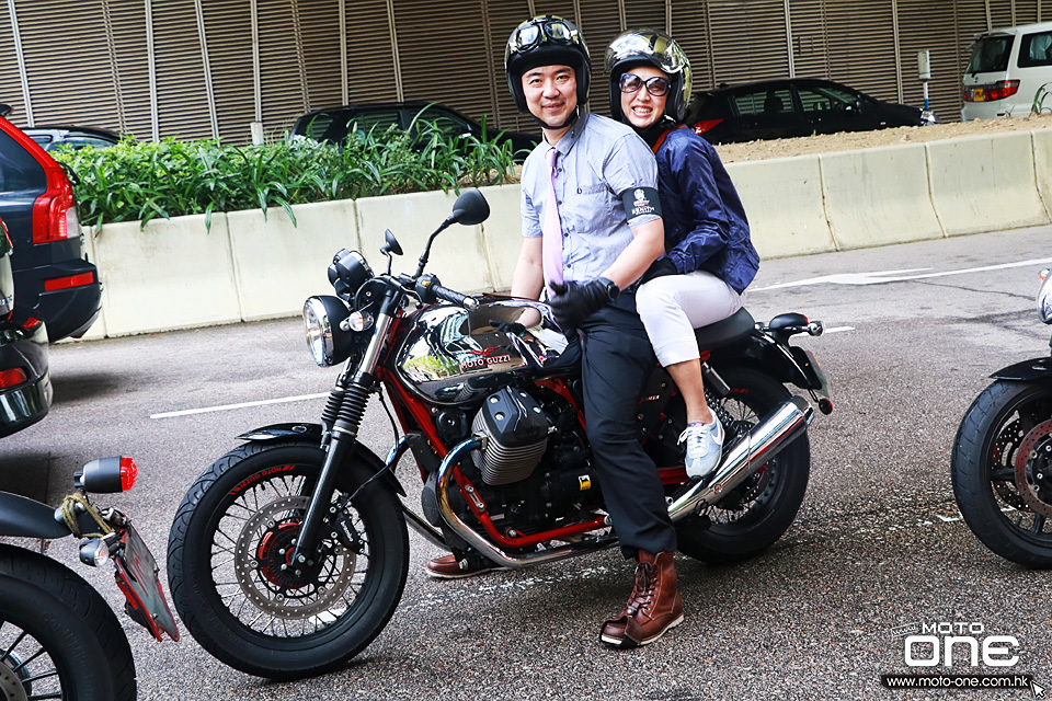 2017 Gentleman Ride MOTO GUZZI HK