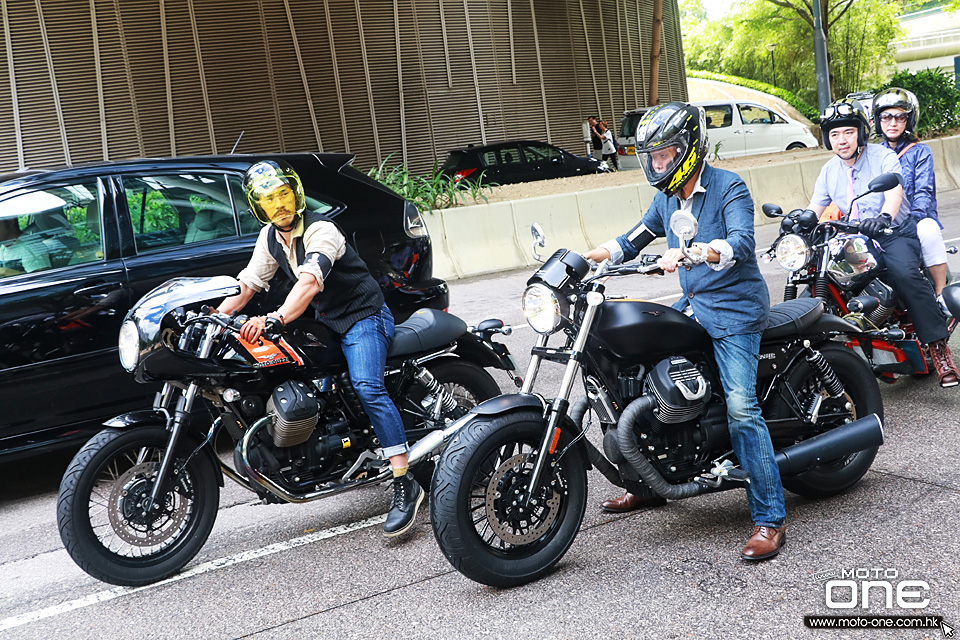 2017 Gentleman Ride MOTO GUZZI HK