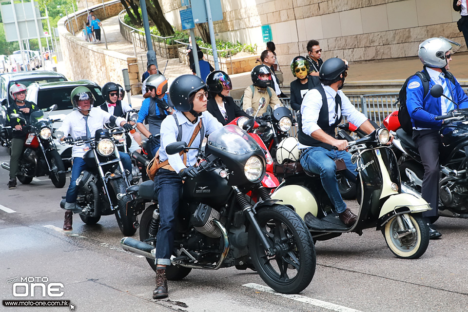 2017 Gentleman Ride MOTO GUZZI HK