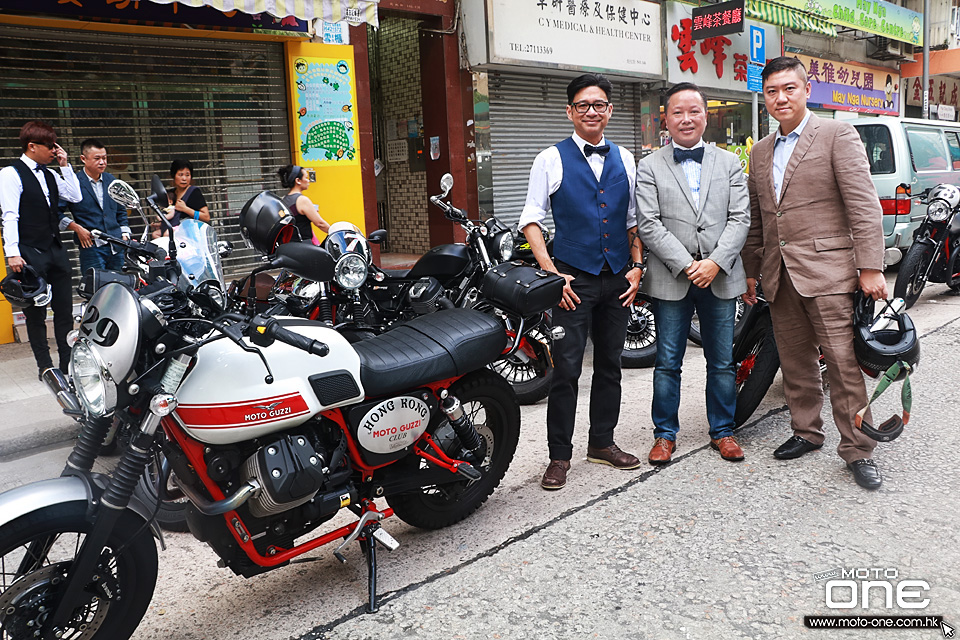 2017 Gentleman Ride MOTO GUZZI HK
