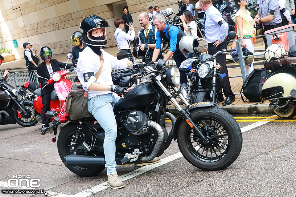 2017 Gentleman Ride MOTO GUZZI HK