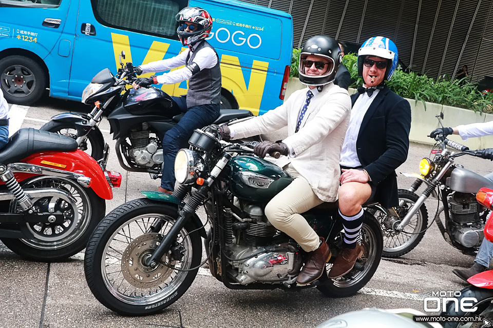 2017 Gentleman Ride MOTO GUZZI HK