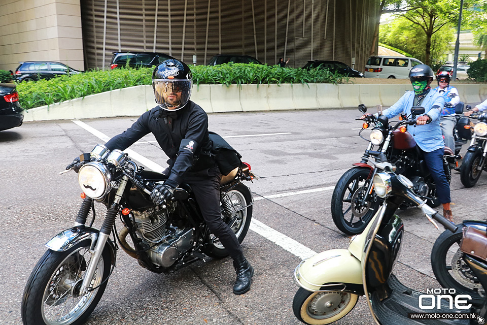 2017 Gentleman Ride MOTO GUZZI HK