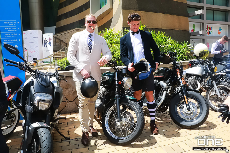 2017 Gentleman Ride MOTO GUZZI HK