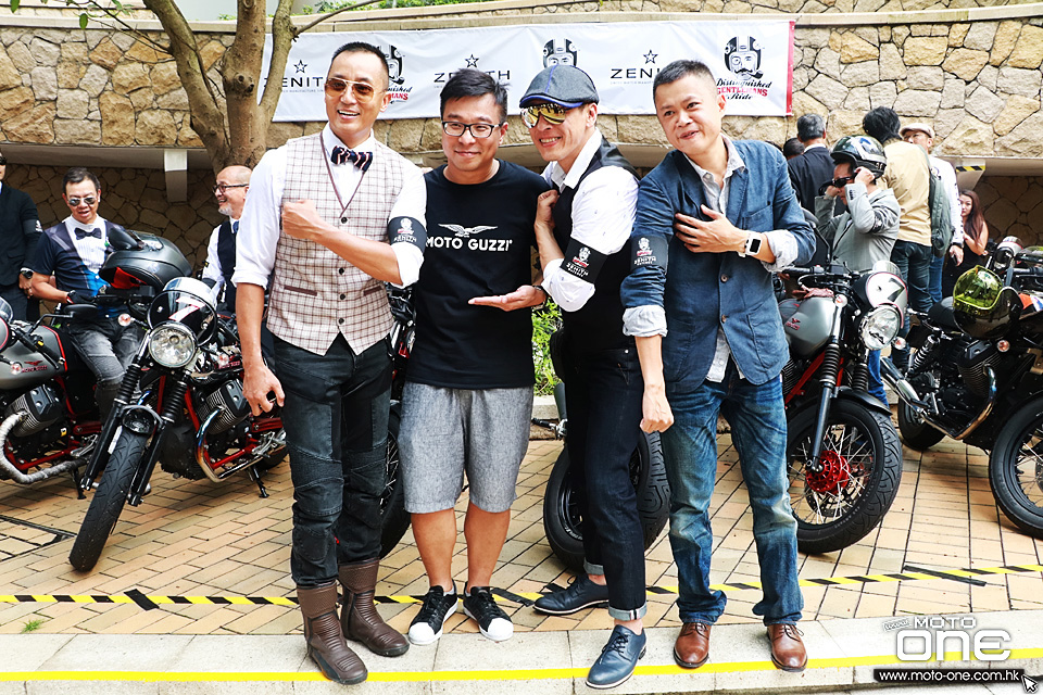 2017 Gentleman Ride MOTO GUZZI HK