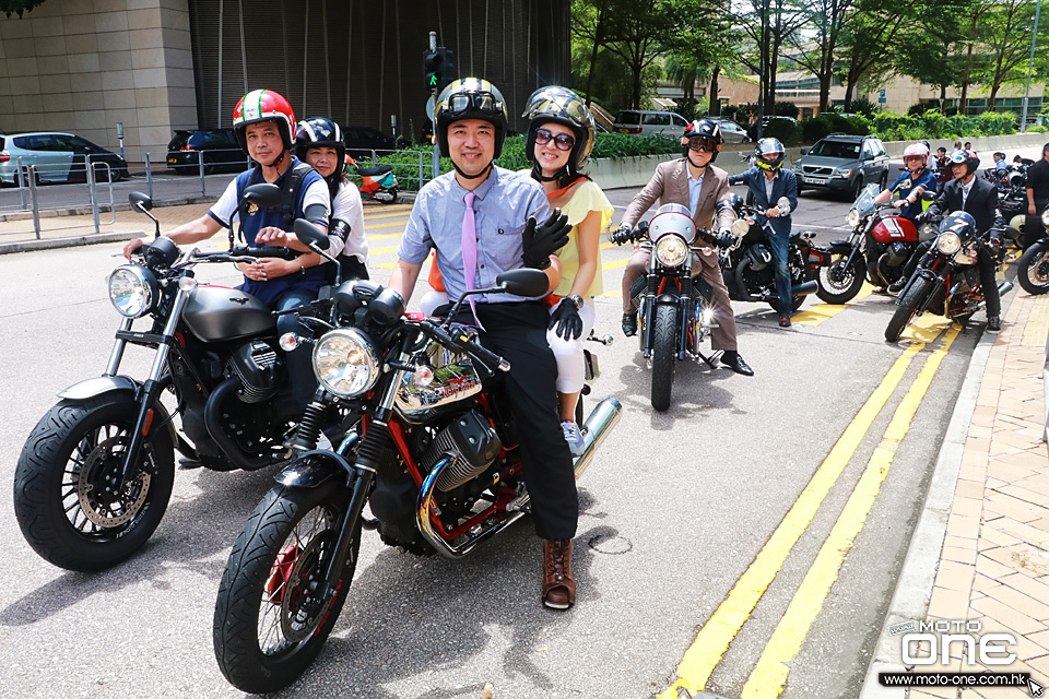 2017 Gentleman Ride MOTO GUZZI HK