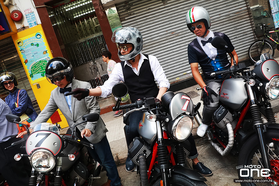 2017 Gentleman Ride MOTO GUZZI HK