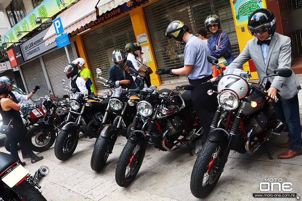 2017 Gentleman Ride MOTO GUZZI HK