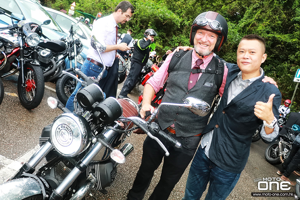 2017 Gentleman Ride MOTO GUZZI HK