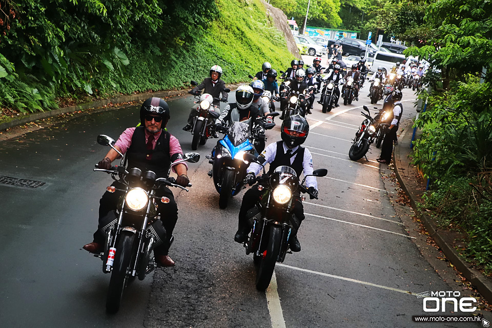 2017 Gentleman Ride MOTO GUZZI HK