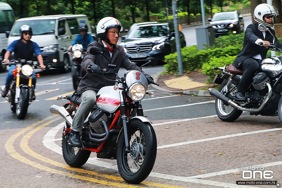 2017 Gentleman Ride MOTO GUZZI HK