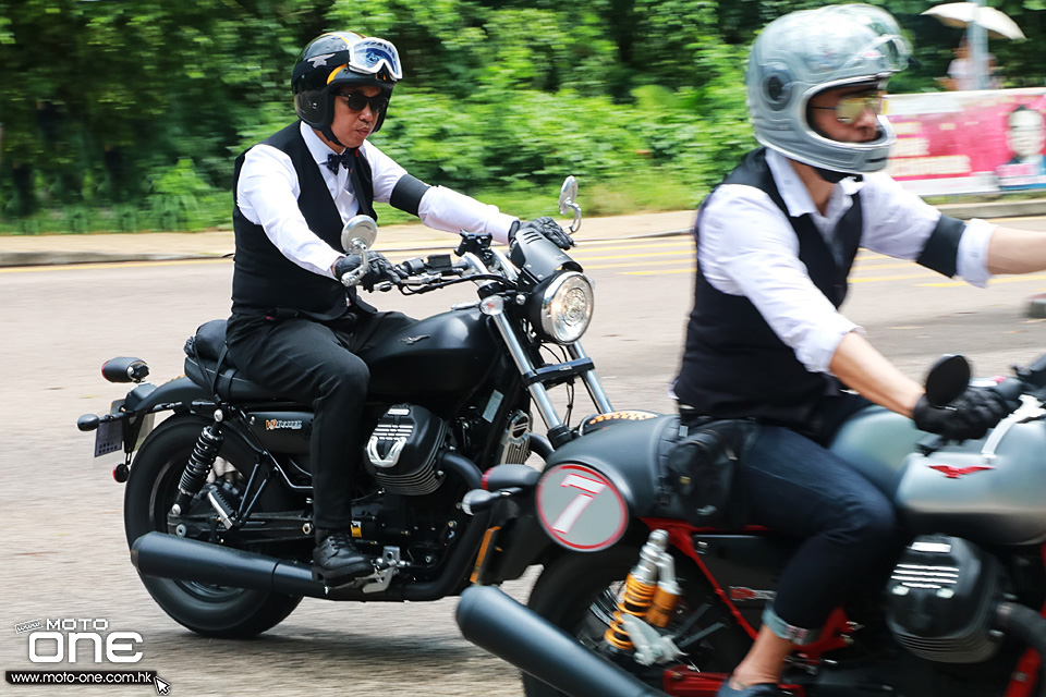 2017 Gentleman Ride MOTO GUZZI HK