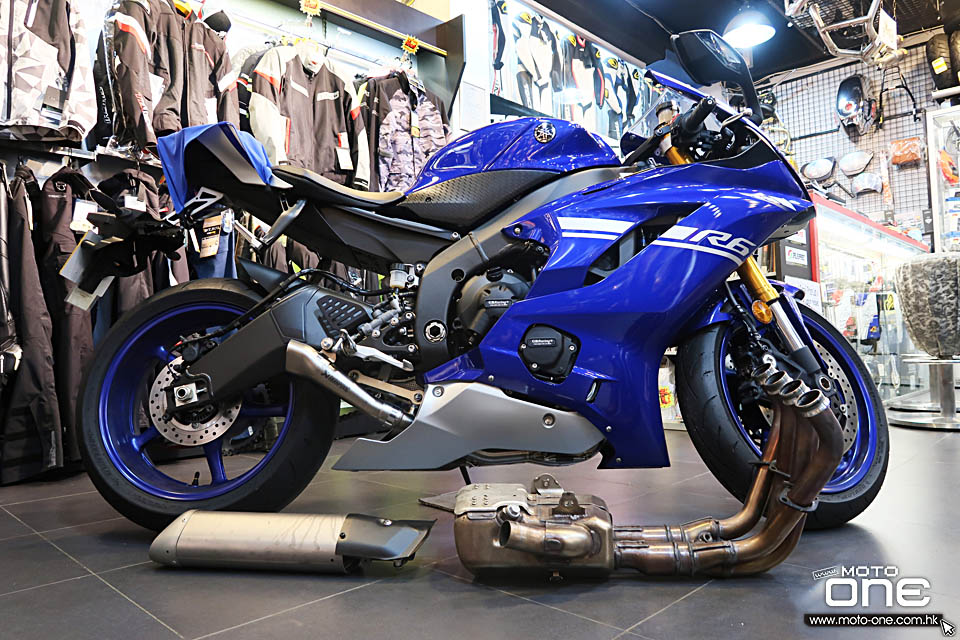 AKRAPOVIC 2017 YAMAHA R6 MEGAPHON