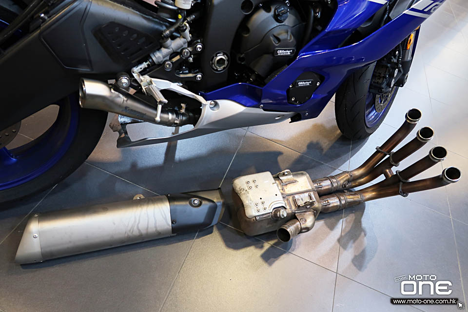 AKRAPOVIC 2017 YAMAHA R6 MEGAPHON