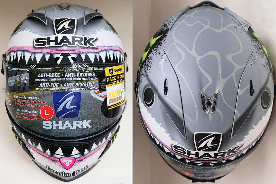 2017 SHARK RACE-R PRO WHITE SHARK