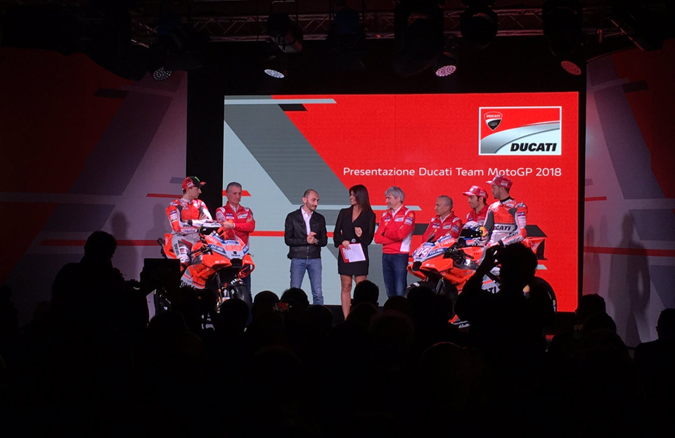 DUCATI MOTOGP LAUNCH