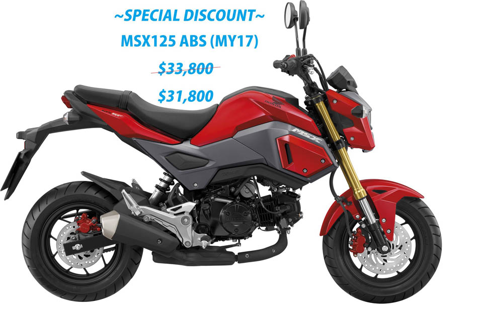 2018 HONDA MSX PCX SALE