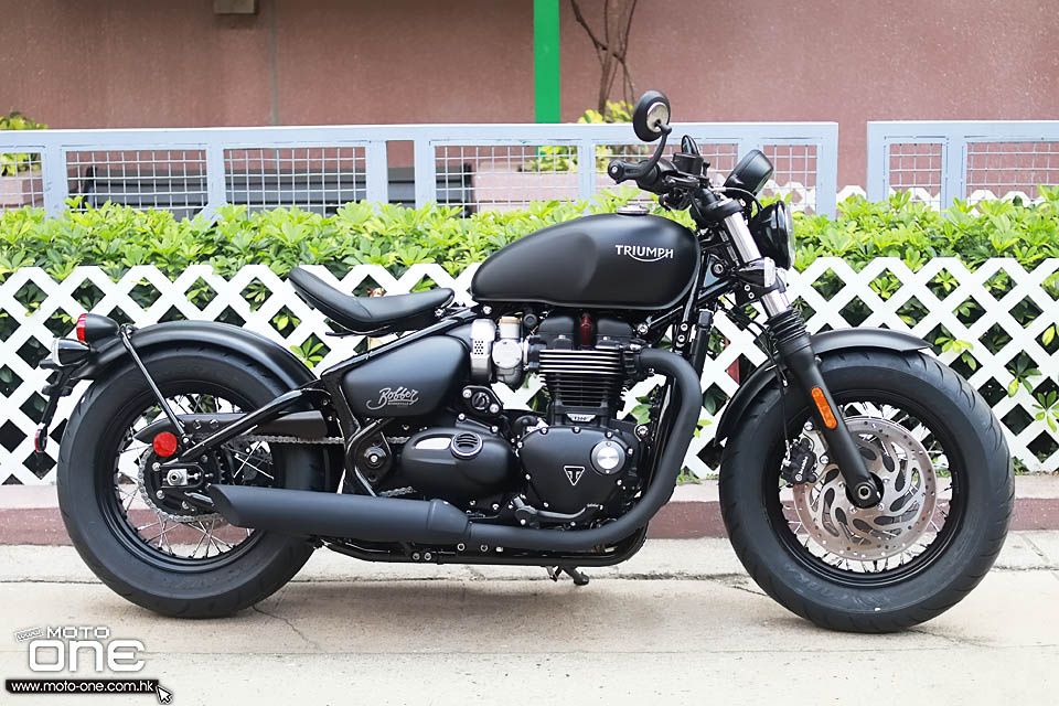 2018 Triumph Bonnevile Bobber Black ABS