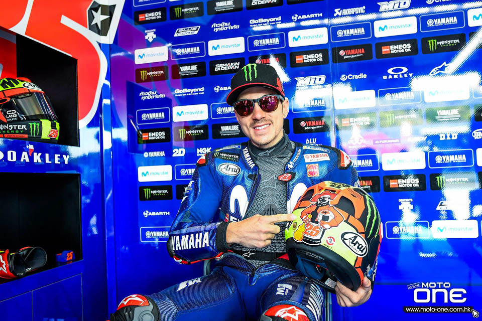 2018 ARAI RX7X Maverick Vinales