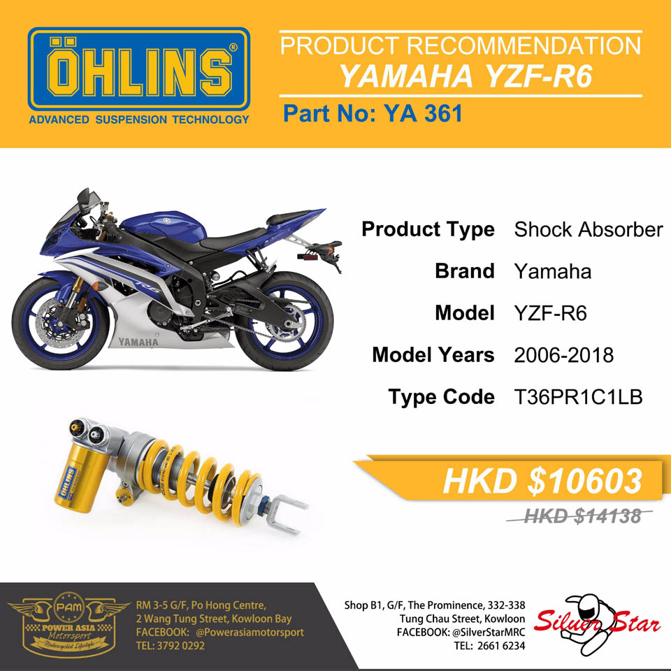 2018 Ohlins promotion