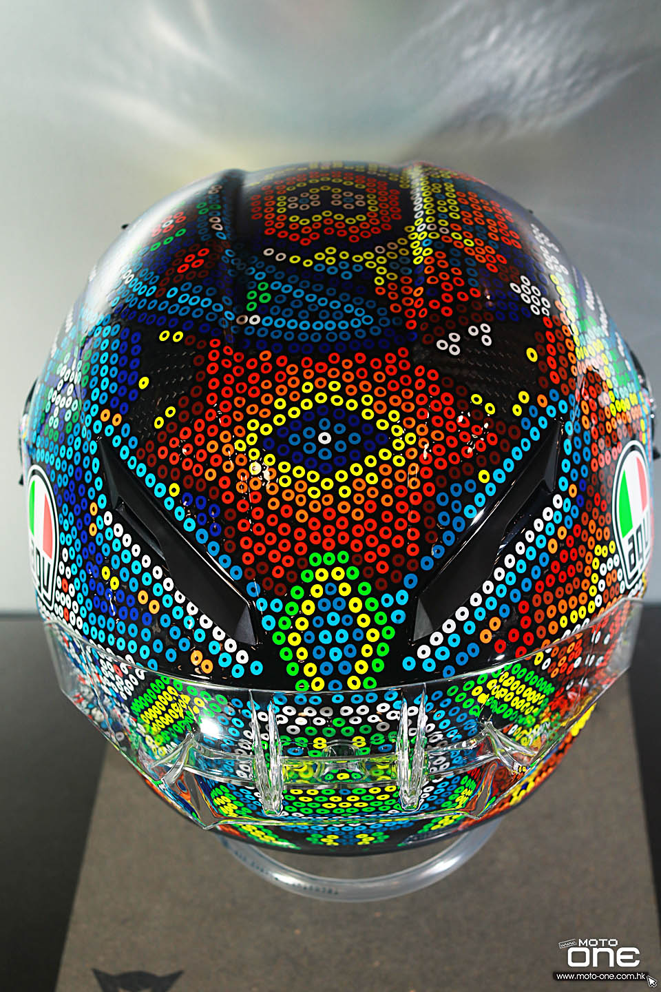 2018 AGV PISTA GP R ROSSI WINTER TEST