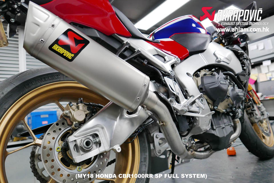 2018 Akrapovic Full system for CBR1000RR SP2