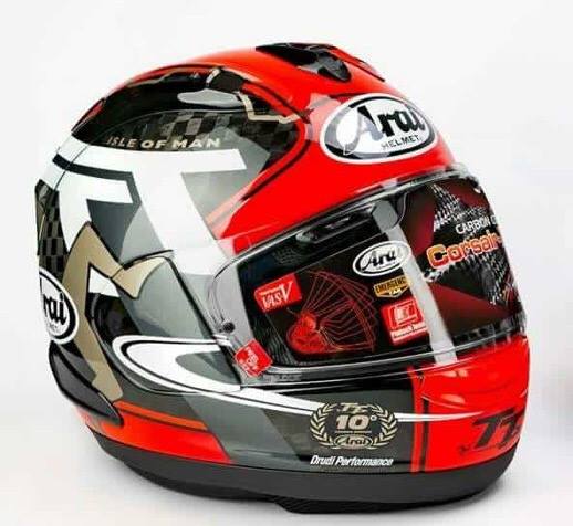 Arai RX-7X SRC IOM TT 2018