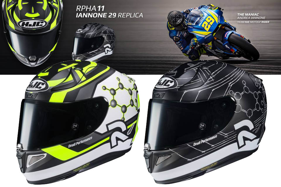 2018 HJC RPHA 11 Andrea Iannone replica_Black