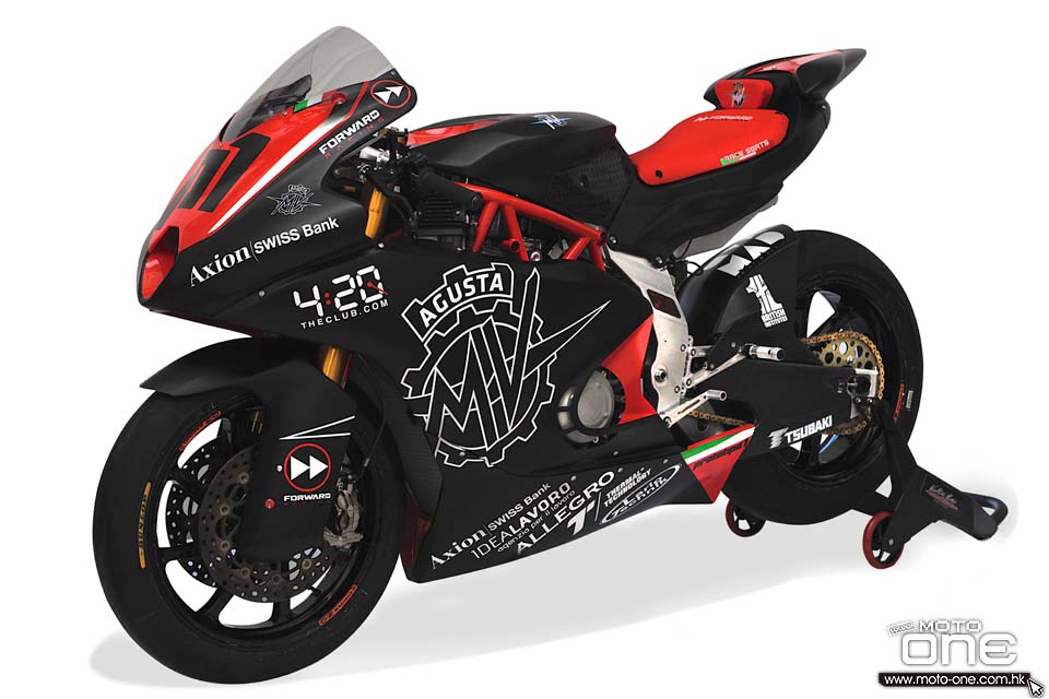 2019 MV Agusta Moto2 race bike