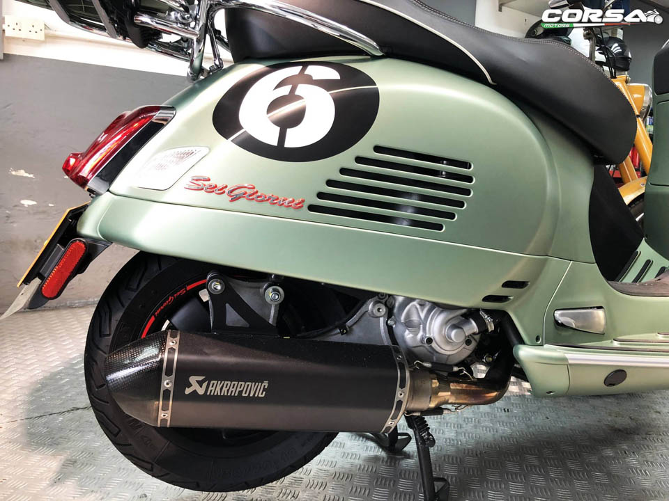 2018 Vespa Sei Giorni x Malossi Corsa Motors