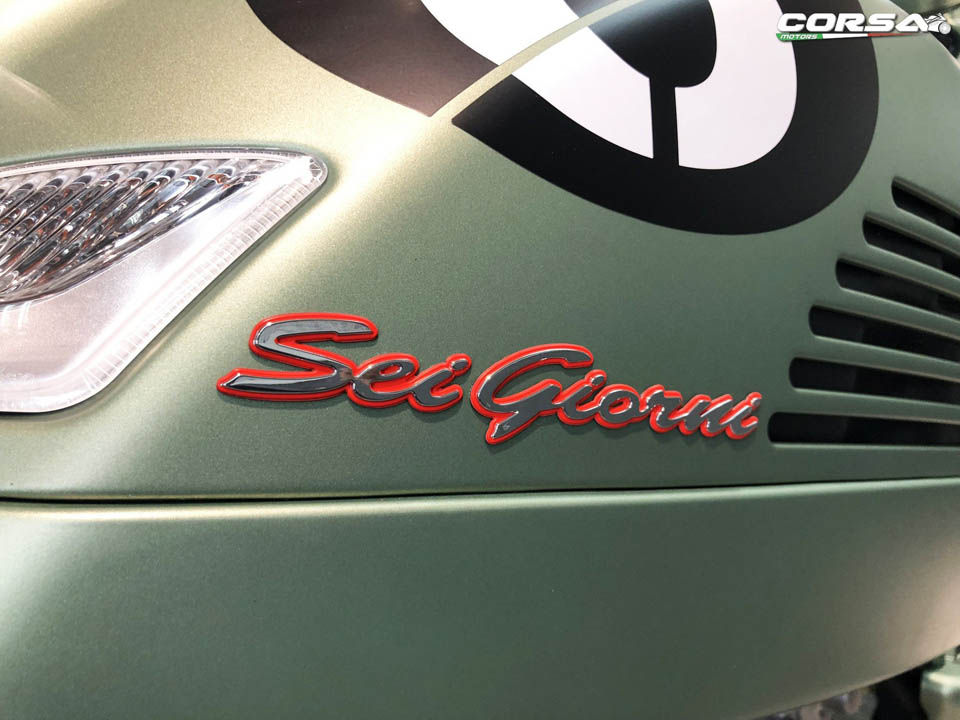 2018 Vespa Sei Giorni x Malossi Corsa Motors