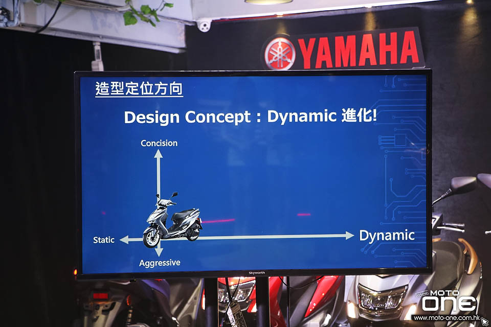 2018 YAMAHA CYGNUS-X macau show